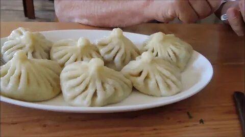 Хинкали в Пасанаури